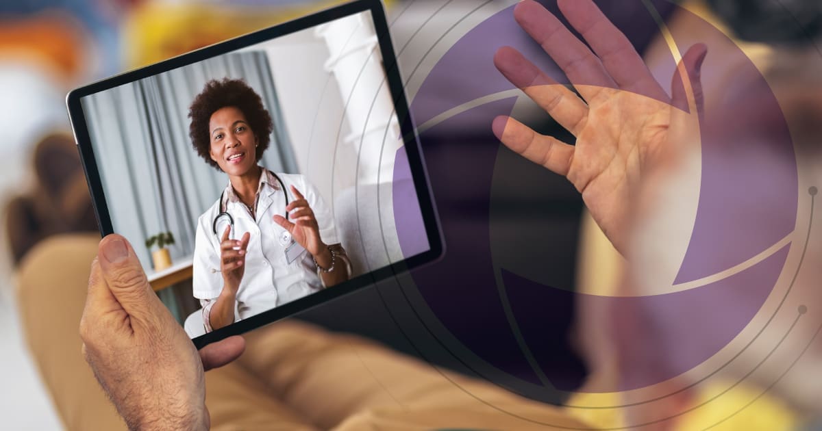 Doctor and patient virtual consultation