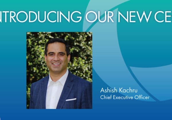 Introducing our new CEO, Ashish Kachru