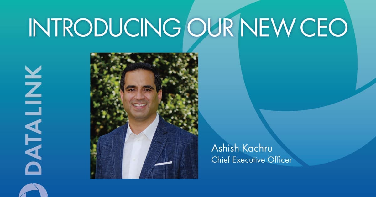 Introducing our new CEO, Ashish Kachru