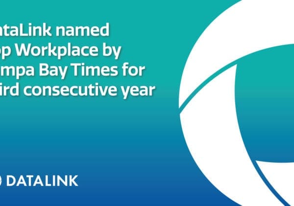 DataLink named Top Workplace by Tampa Bay Times for third consecutive year